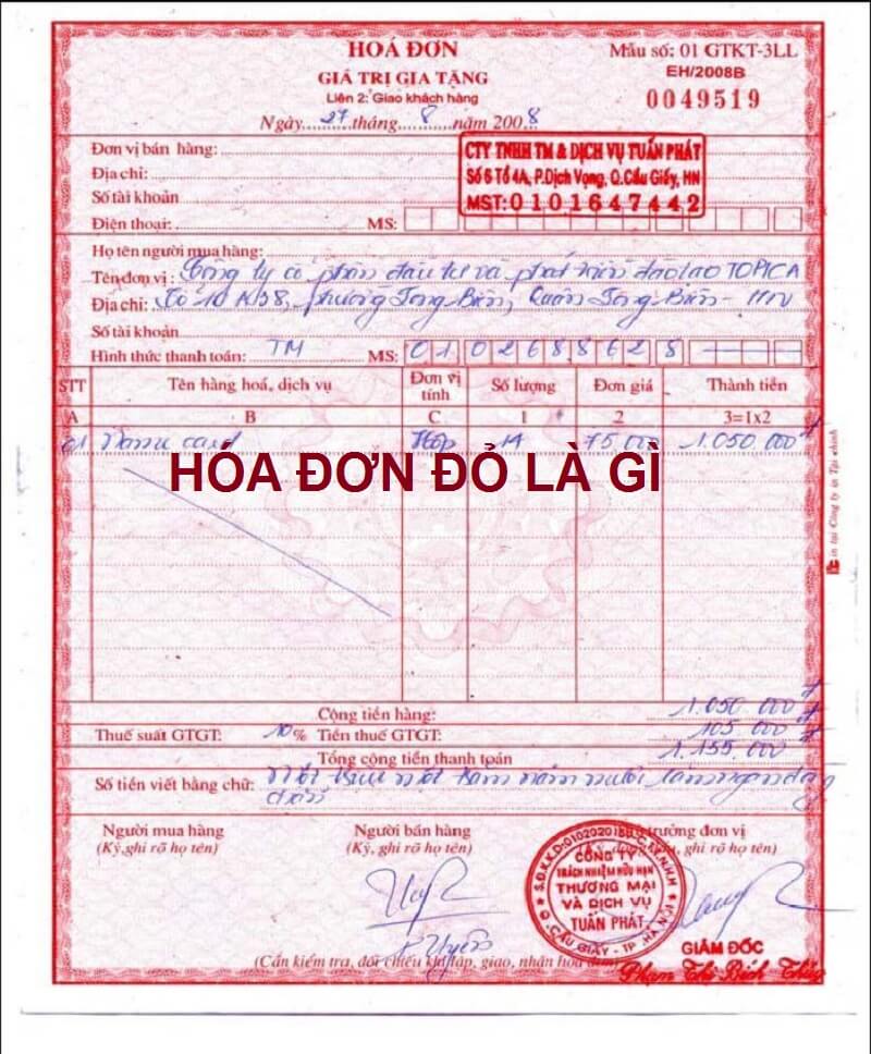 mua hóa đơn đỏ ở đâu 